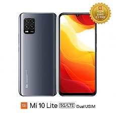 국내정식발매 샤오미 Mi 10 Lite 5G/LTE 듀얼유심 무약정 스마트폰 국내AS 가능